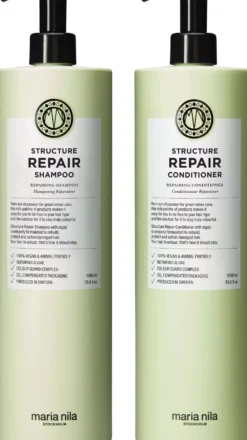 maria nilaStructure Repair Bundle Shampoo 1000 ml & Conditioner 1000 ml