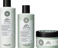 maria nilaTrue Soft Bundle Shampoo 350 ml & Conditioner 300 ml & Masque 250 ml