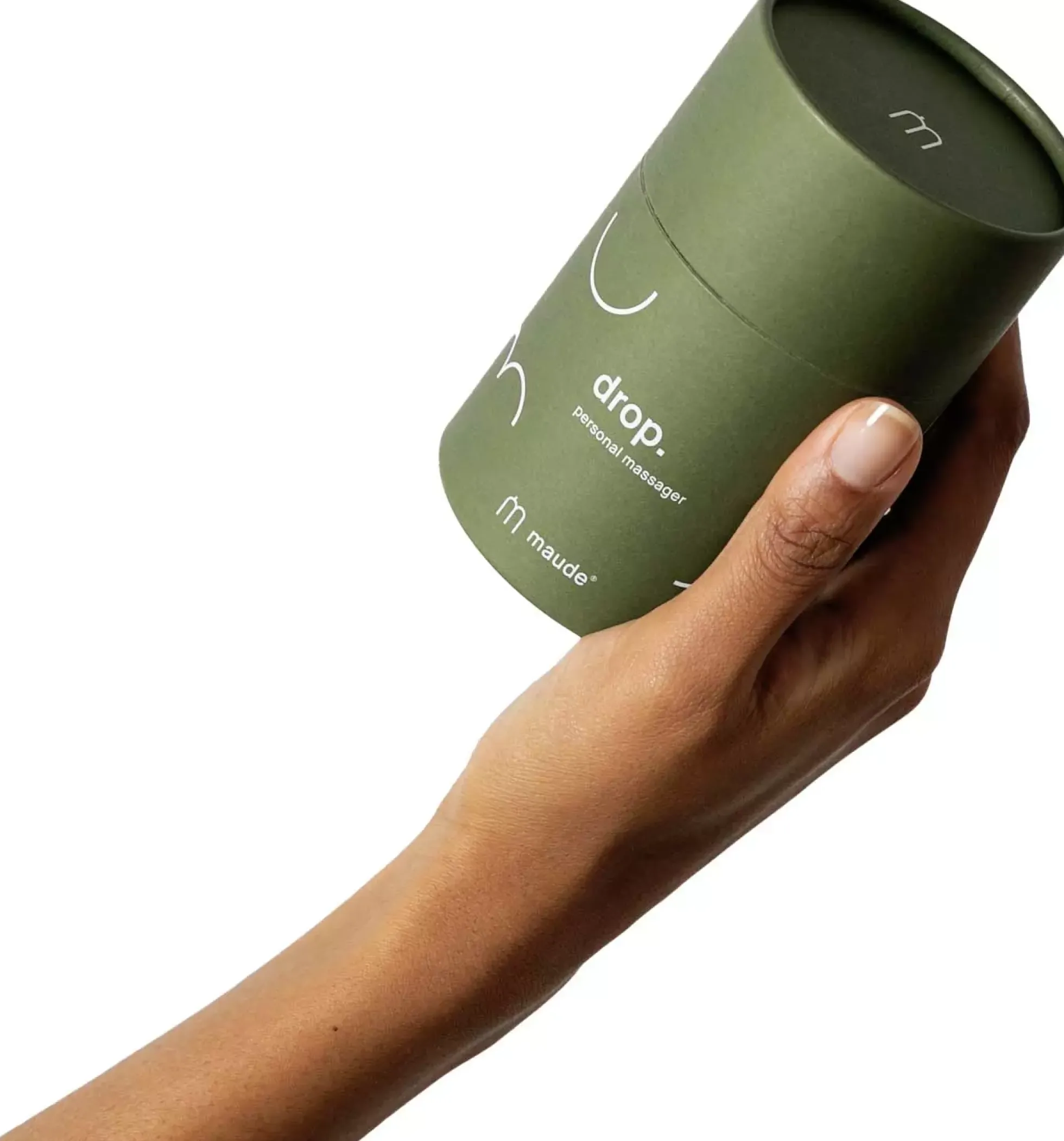 maude Drop. Personal Massager Green