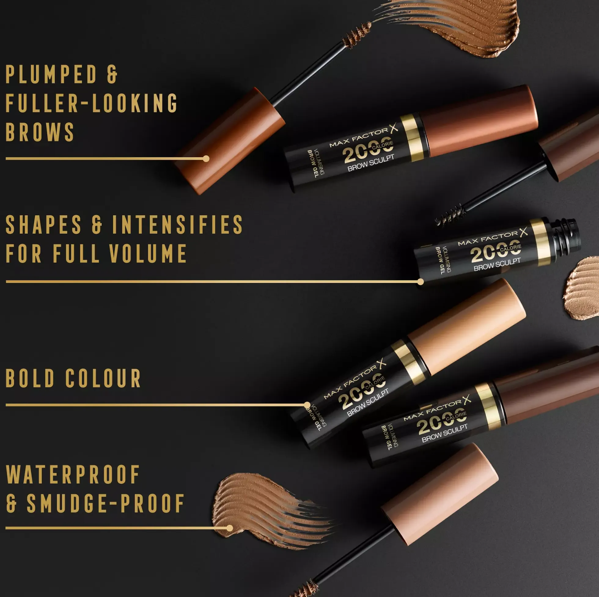 Max Factor2000 Calorie Brow Sculpt Gel 001 Dark Blonde