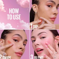 Maybelline New York Cloudtopia Cheek & Lip Mousse 8 Enchanted Mauve