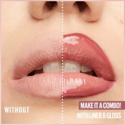 Maybelline New York Lifter Lip Bundle Gloss 003 Moon & Liner 07 Big Lift