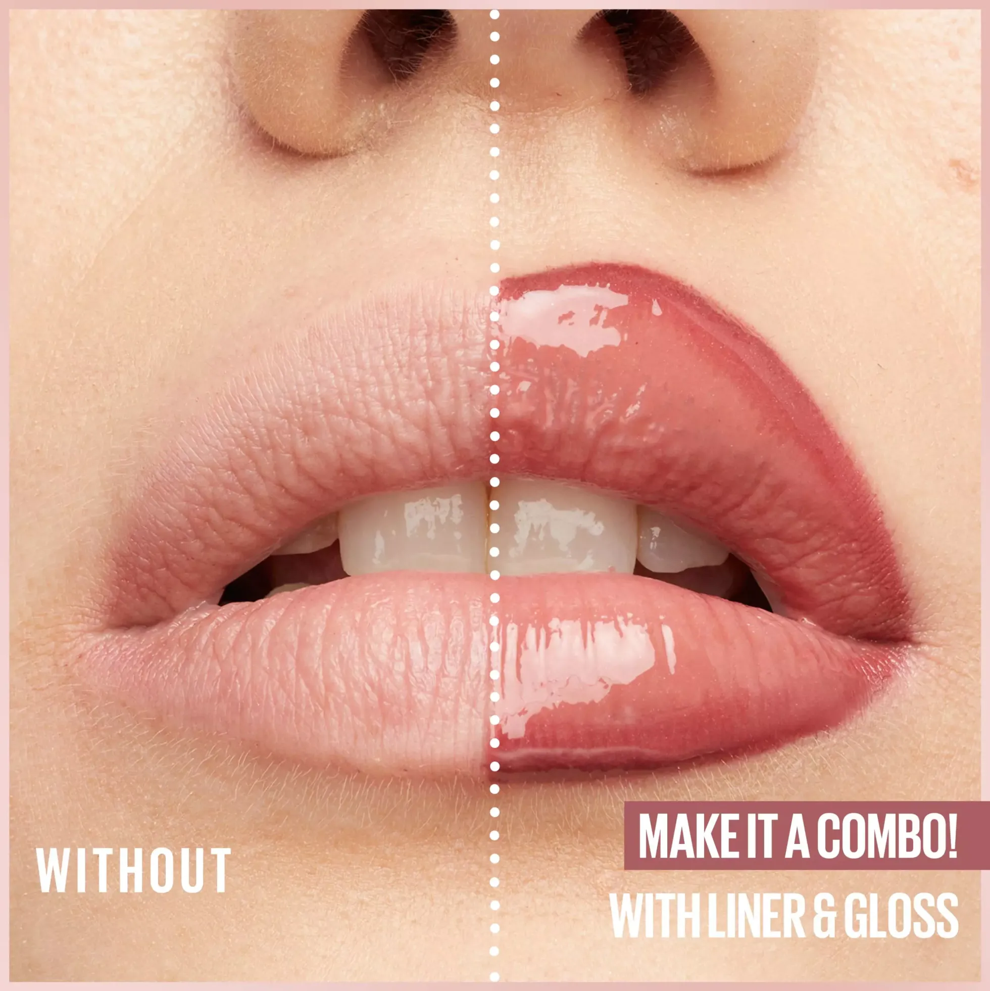 Maybelline New York Lifter Lip Bundle Gloss 003 Moon & Liner 07 Big Lift