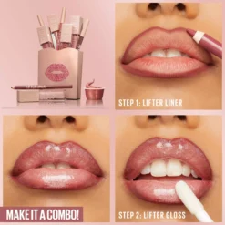 Maybelline New York Lifter Lip Bundle Gloss 003 Moon & Liner 07 Big Lift