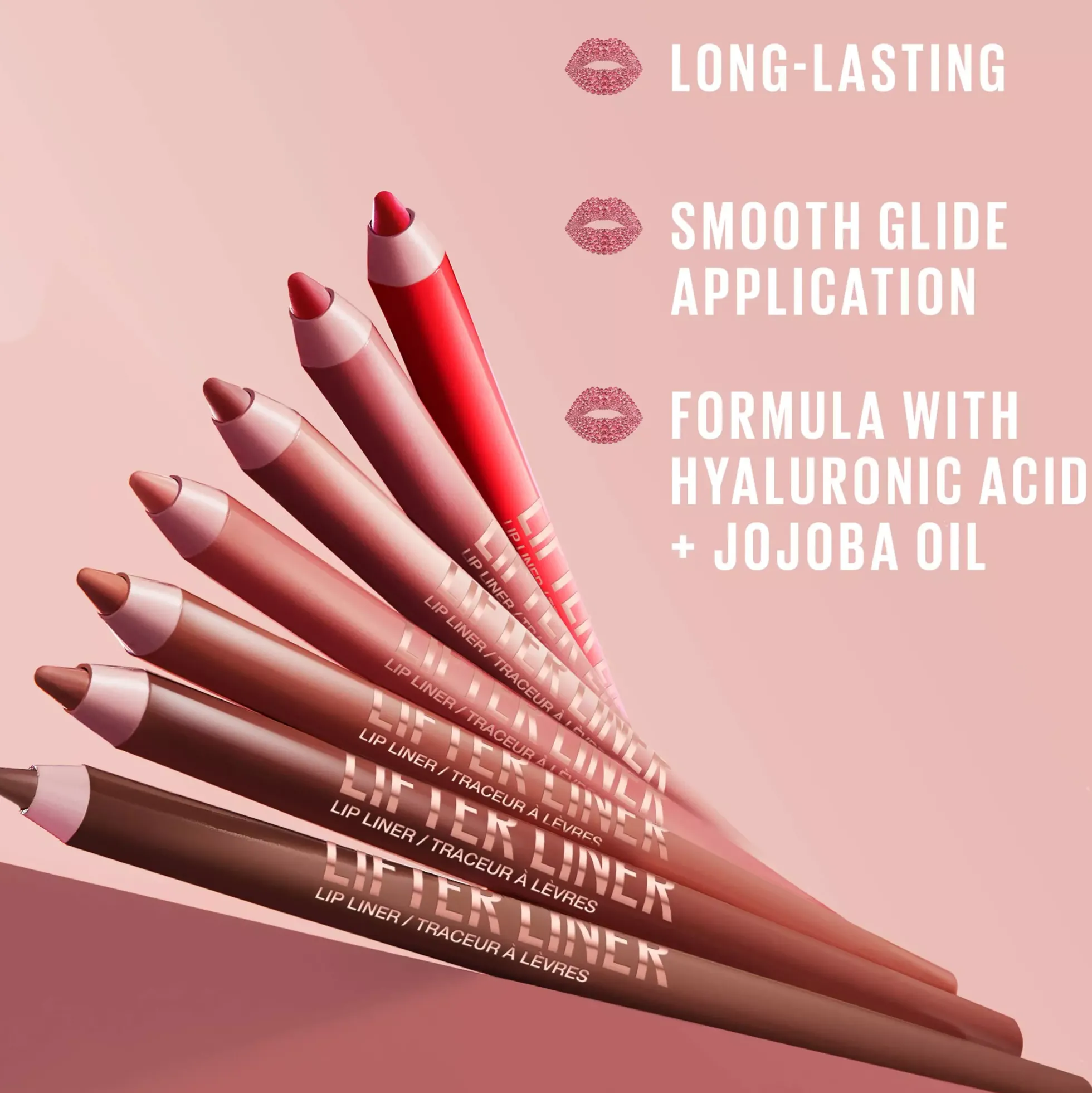 Maybelline New York Lifter Lip Bundle Gloss 003 Moon & Liner 07 Big Lift