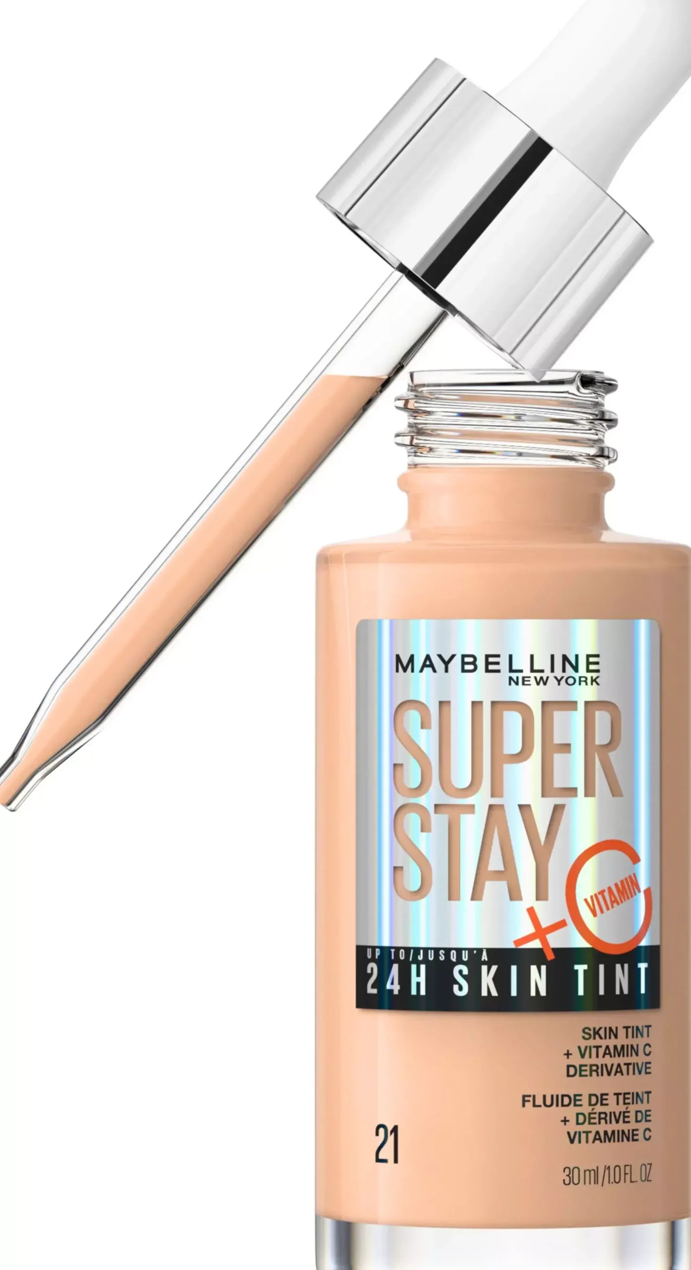 Maybelline New York Superstay 24H Skin Tint Foundation 10