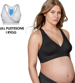 Medela Keep Cool Sleep Bra Black L