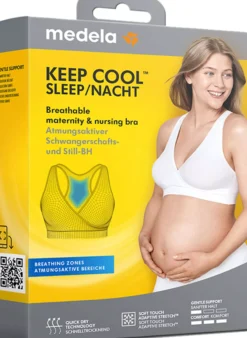 Medela Keep Cool Sleep Bra White XXL