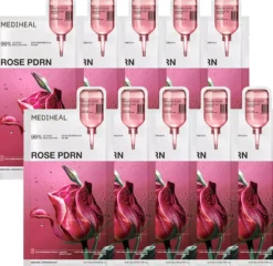 Mediheal Rose PDRN Essential Mask Healthy Glow 10 st
