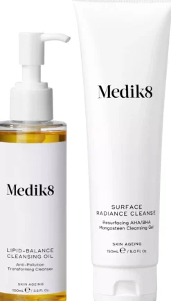 Medik8 Double Cleanse Bundle Cleansing Oil 100 ml & Radiance Cleanse 150 ml