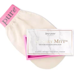âme pure So Silky Mitt 100% Pure Silk Body Exfoliator