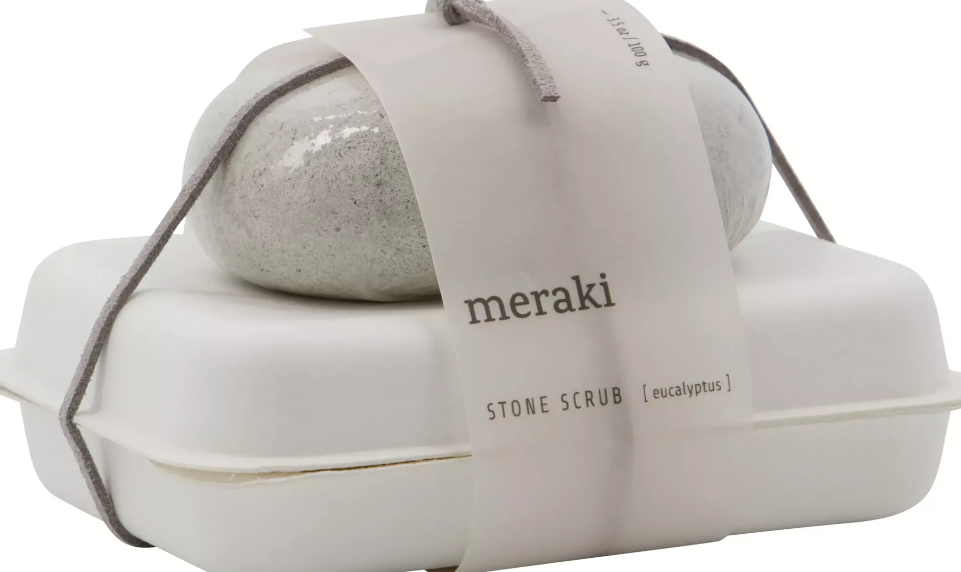 Meraki Eucalyptus Stone Scrub 100 g