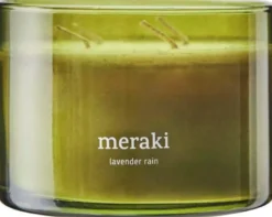 MerakiLavender Rain Scented Candle Small