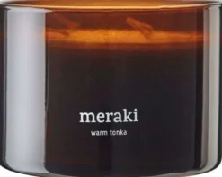 MerakiWarm Tonka Scented Candle Small