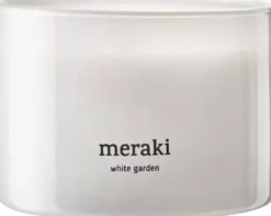 MerakiWhite Garden Scented Candle Small