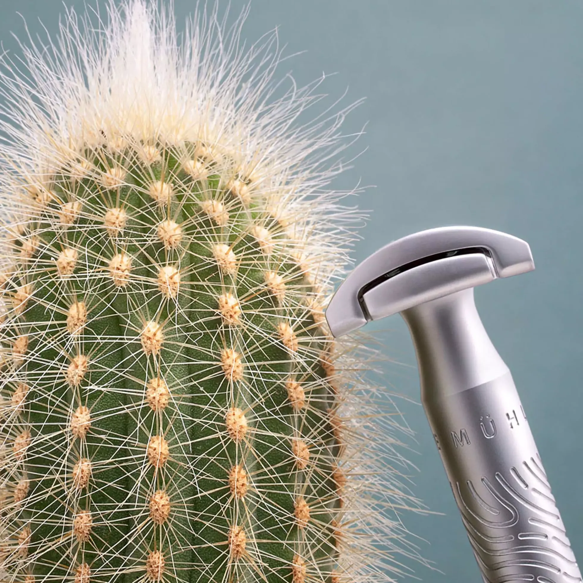 Mühle Companion Unisex Safety Razor Silver Matt Stone