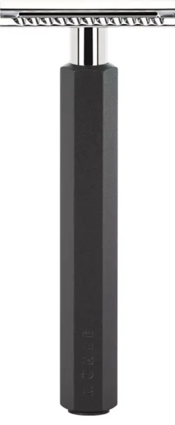 Mühle Hexagon Safety Razor Anodised Aluminum Graphite