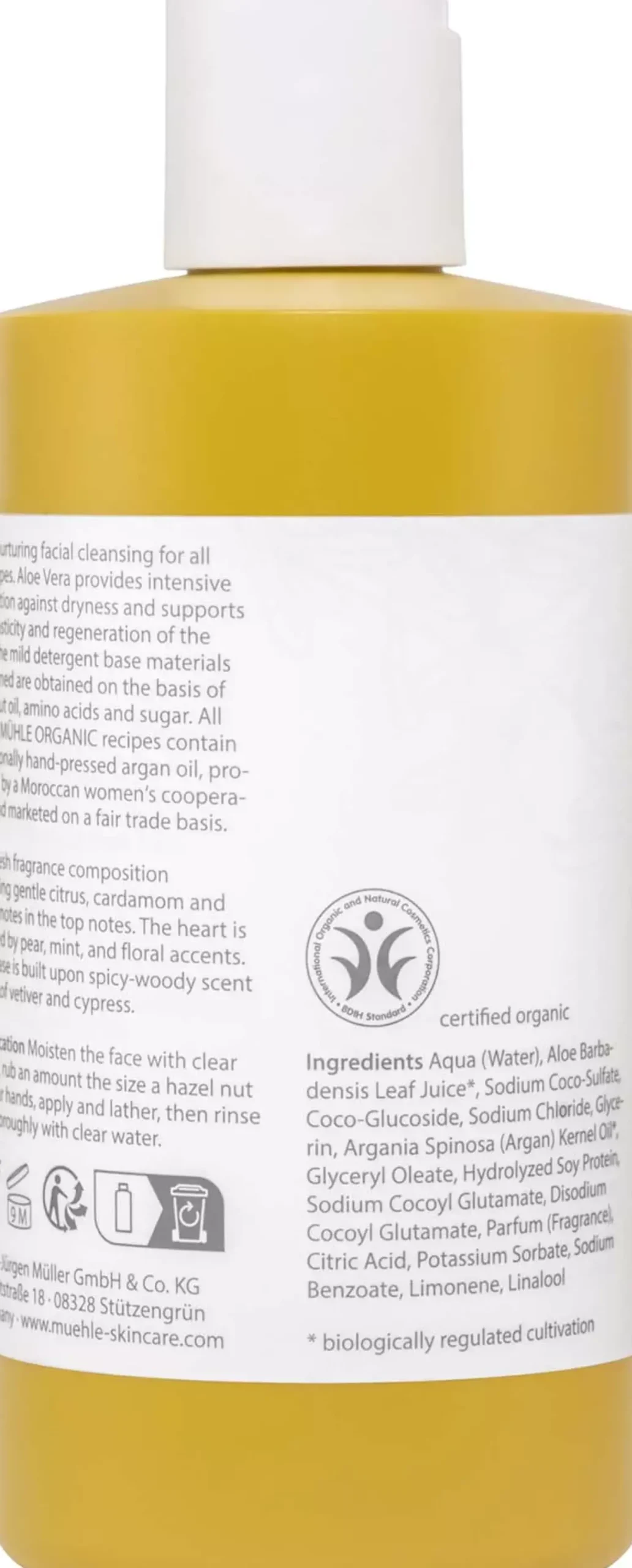 Mühle Organic Face Wash 300 ml