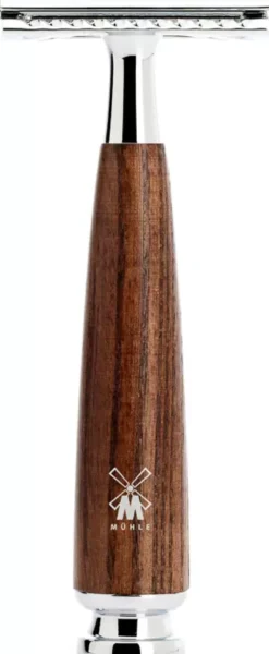 Mühle Rytmo Safety Razor Ash Steamed Closed Comb