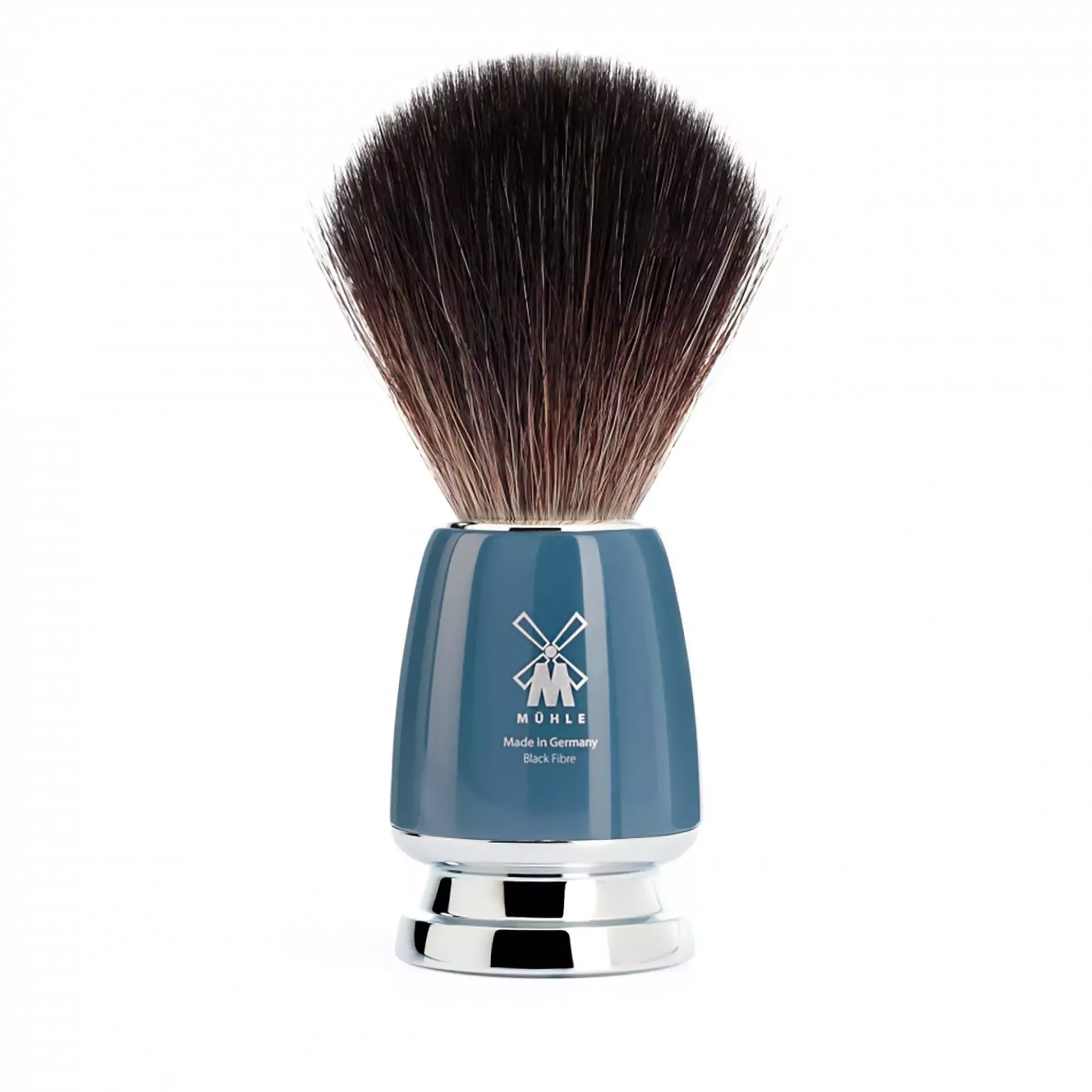 Mühle Rytmo Safety Razor Shaving Set Black Fiber Resin Petro Blue