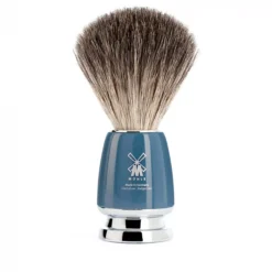 Mühle Rytmo Safety Razor Shaving Set Pure Badger Resin Petrol Blue