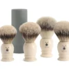 Mühle Syntetisk Rakborste Classic Resin Ivory Silvertip Fibre-L
