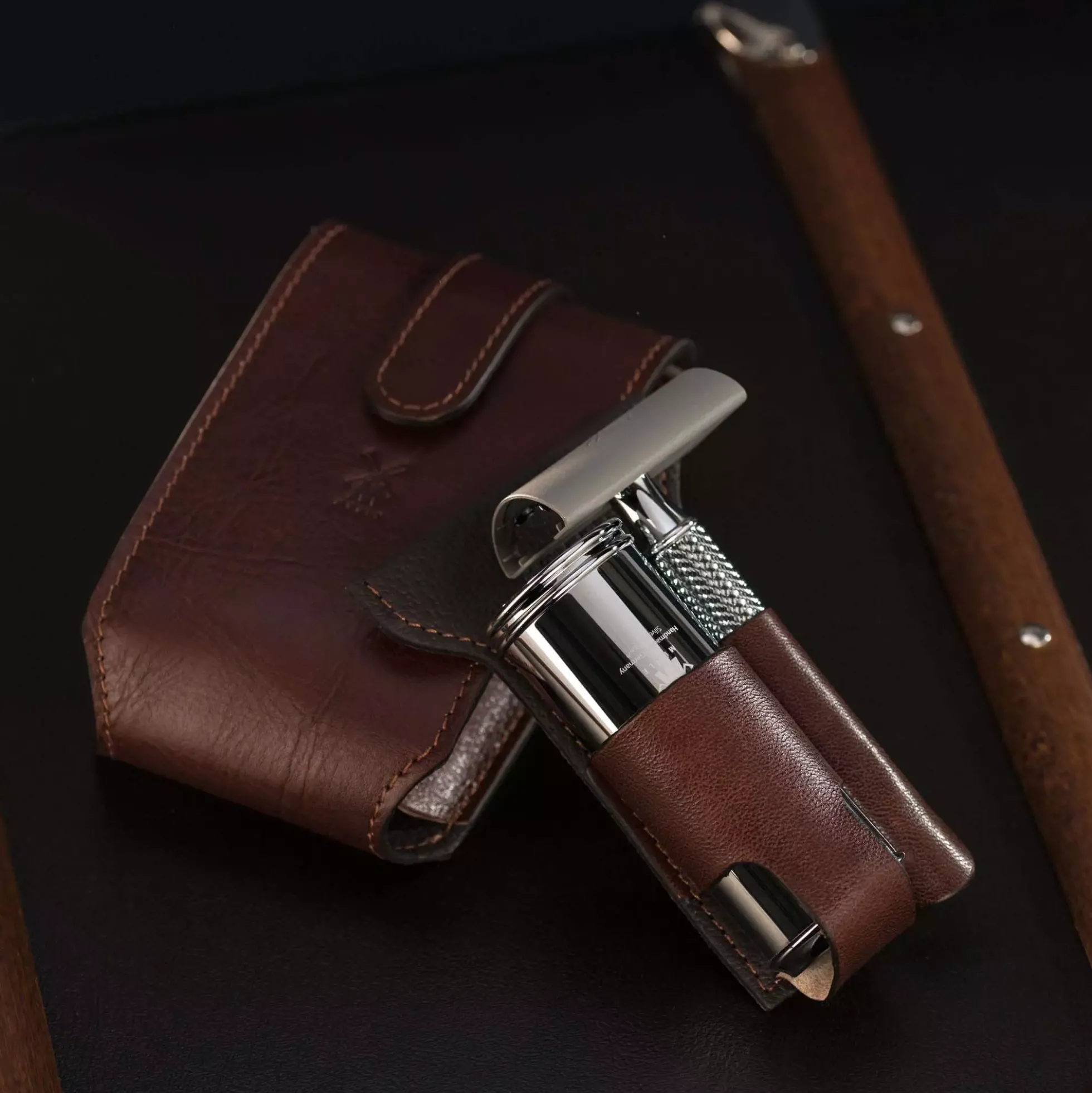 Mühle Syntetisk Reserakborste Chrome Silvertip