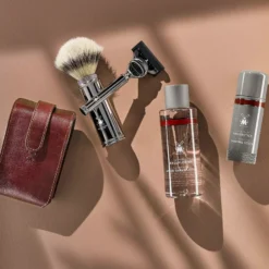 Mühle Syntetisk Reserakborste Chrome Silvertip