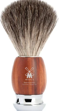 MühleVivo Shaving Set Plum Wood Pure Badger Fusion