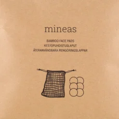 Mineas Bamboo Face Pads White 6 pcs