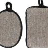 Mineas Body Scrubber Black 2 Pcs Black