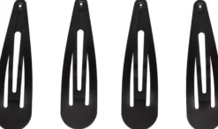 Mineas Hairclips Basic set of 4 black