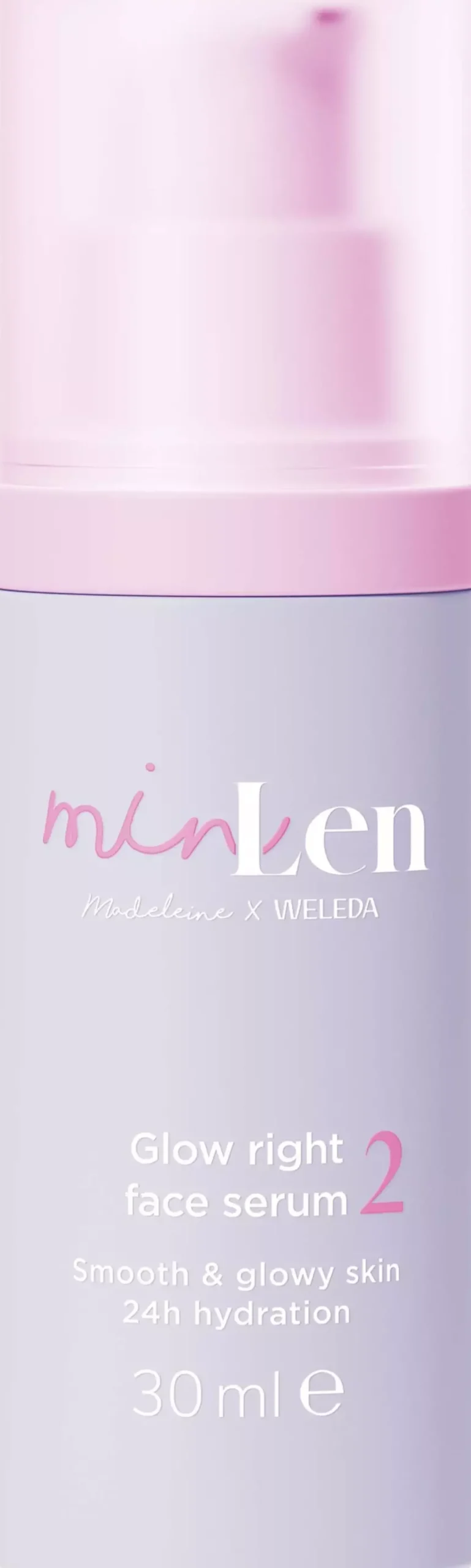 MinLen Glow right face serum 30 ml