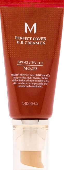 MISSHA M Perfect Cover B.B Cream Spf42 / Pa+++ No.27 Honey Beige