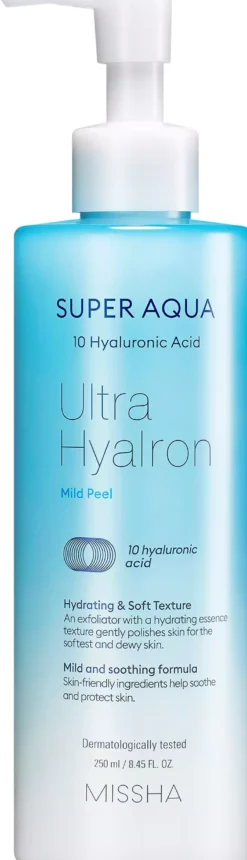 MISSHA Super Aqua Ultra Hyalron Mild Peel 250 ml
