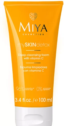 Miya Myskindetox Deep Cleansing Foam Vitamin C 100 ml