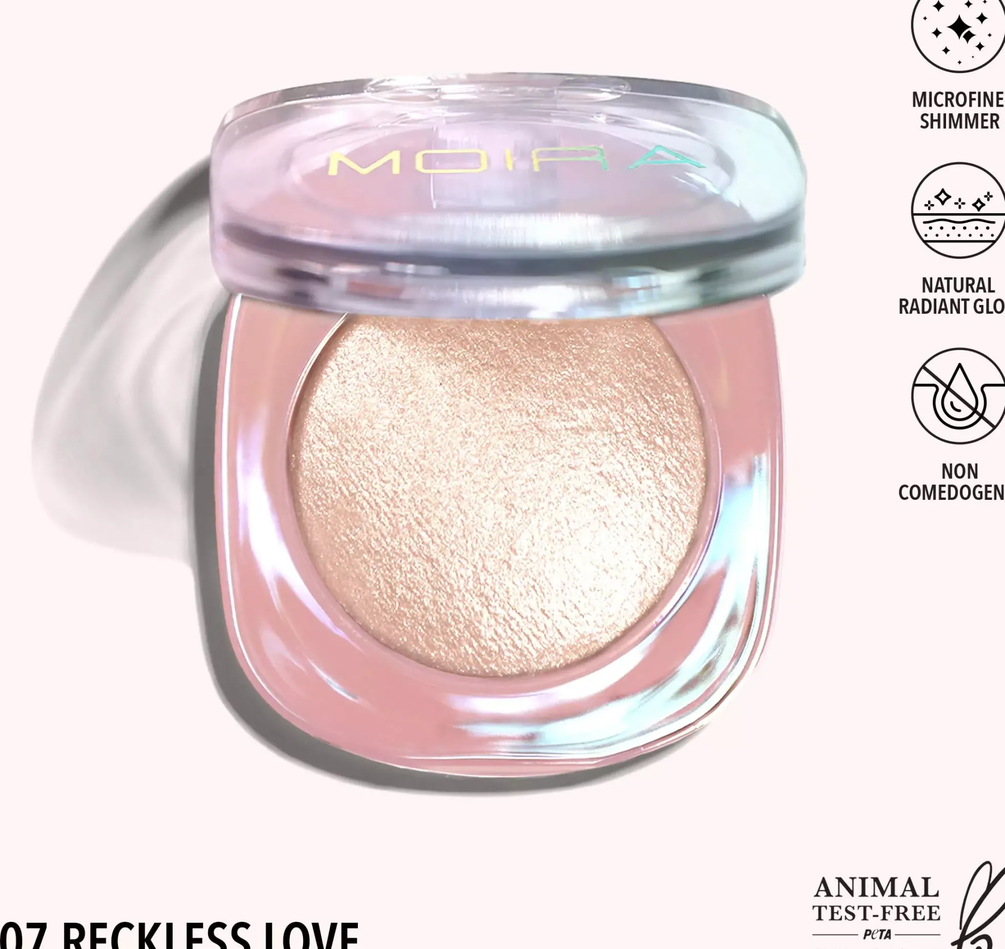 Moira Dreamlight Highlighter 004 Foxy Pink