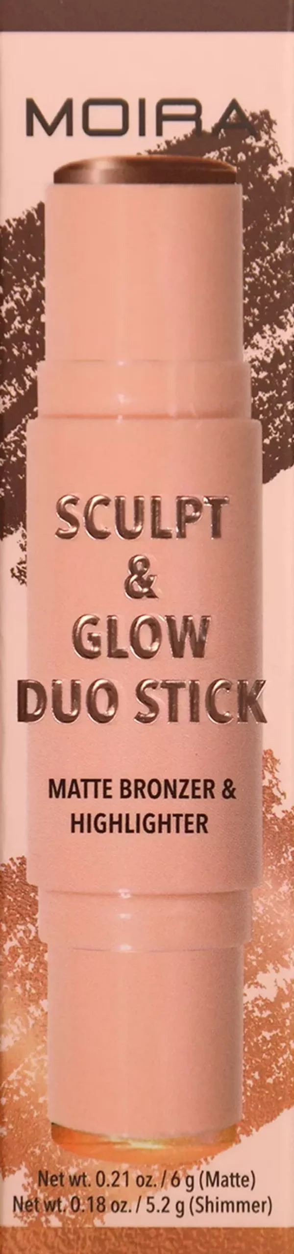 Moira Sculpt & Glow Duo Stick 500 Beach Happy