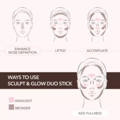 Moira Sculpt & Glow Duo Stick 300 Cool For Summer