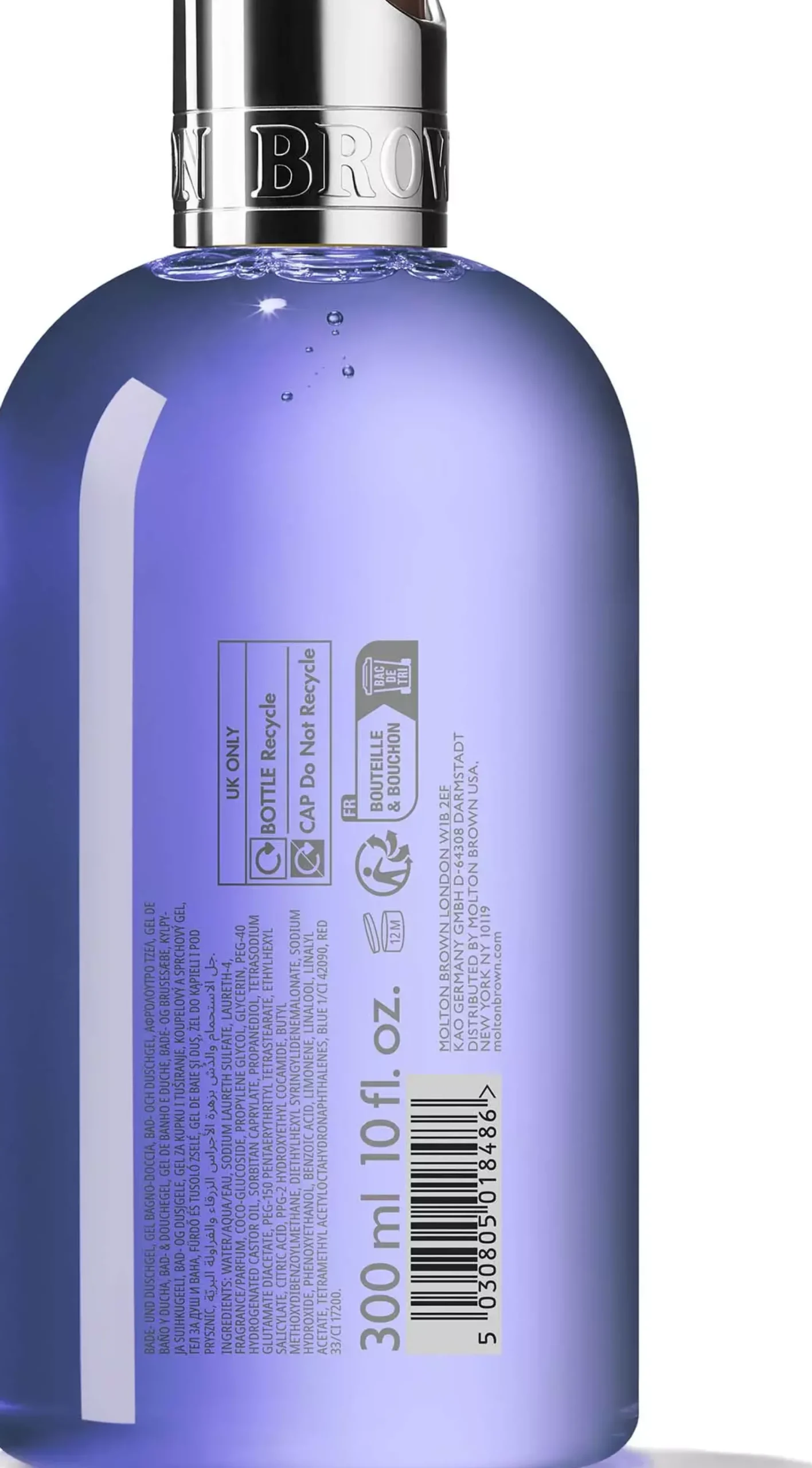 Molton Brown Bluebell & Wild Strawberry Bath & Shower Gel 300 ml
