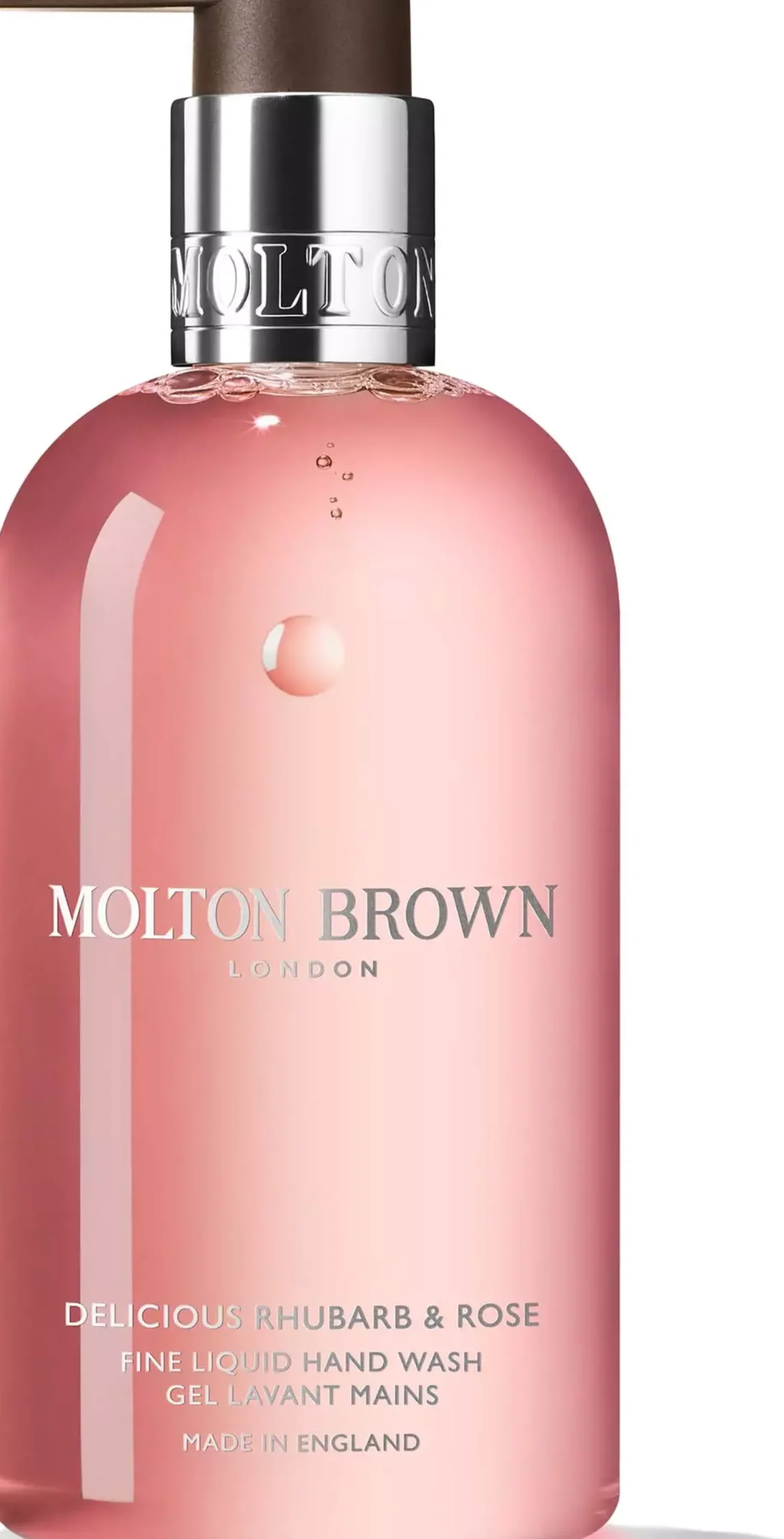 Molton Brown Delicious Rhubarb & Rose Fine Liquid Hand Wash Refill 400 ml