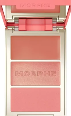 Morphe Cheek Thrills Multi-Finish Face Trio After Party