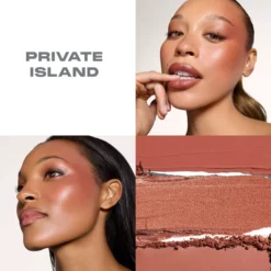 Morphe Cheek Thrills Multi-Finish Face Trio Private Island