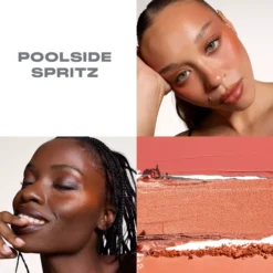 Morphe Cheek Thrills Multi-Finish Face Trio Poolside Spritz