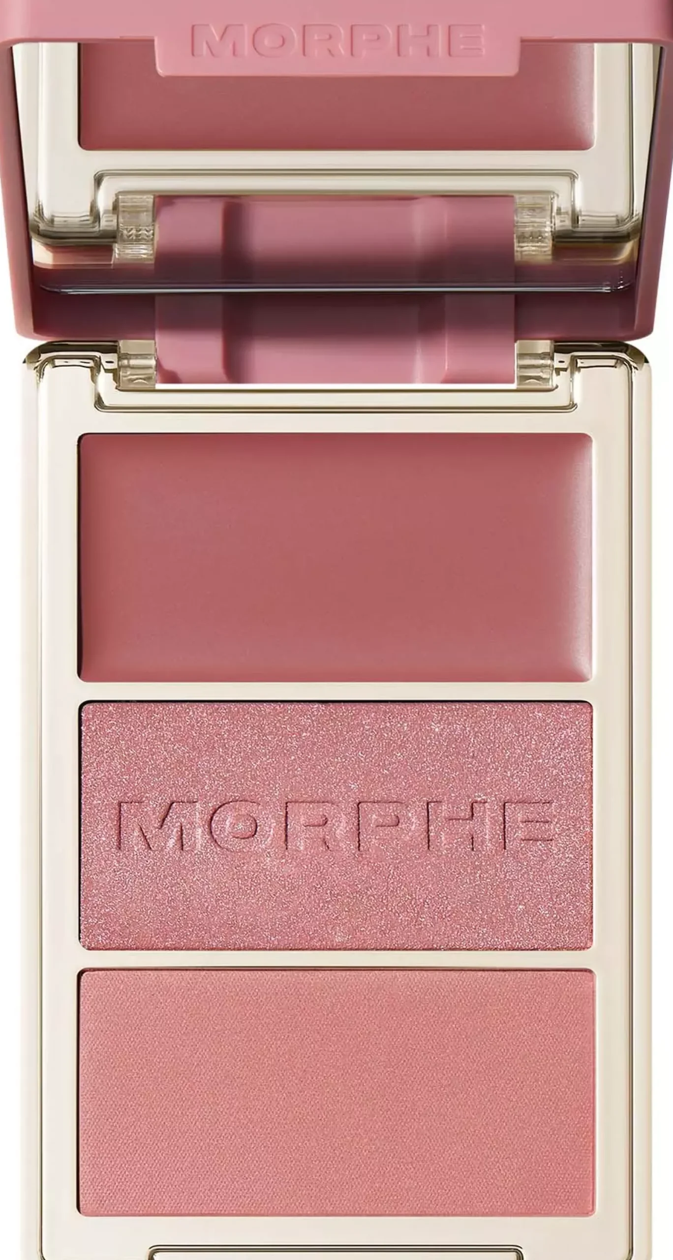 Morphe Cheek Thrills Multi-Finish Face Trio Honeymoon Suite