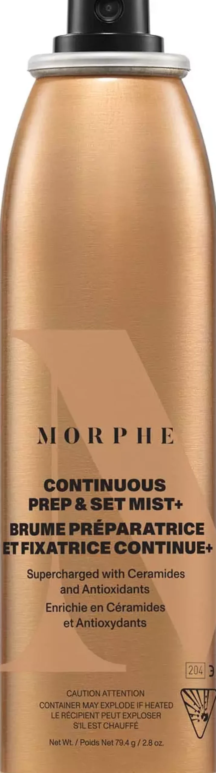 Morphe Continuous Prep & Set Mist+ Supercharged With Antioxidants And Ceramides Full-Size