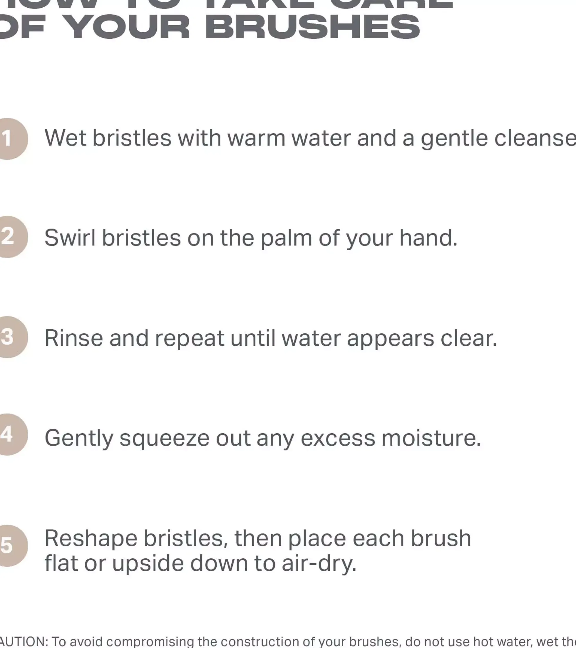 Morphe Iced Mocha 4-Piece Face Brush Set