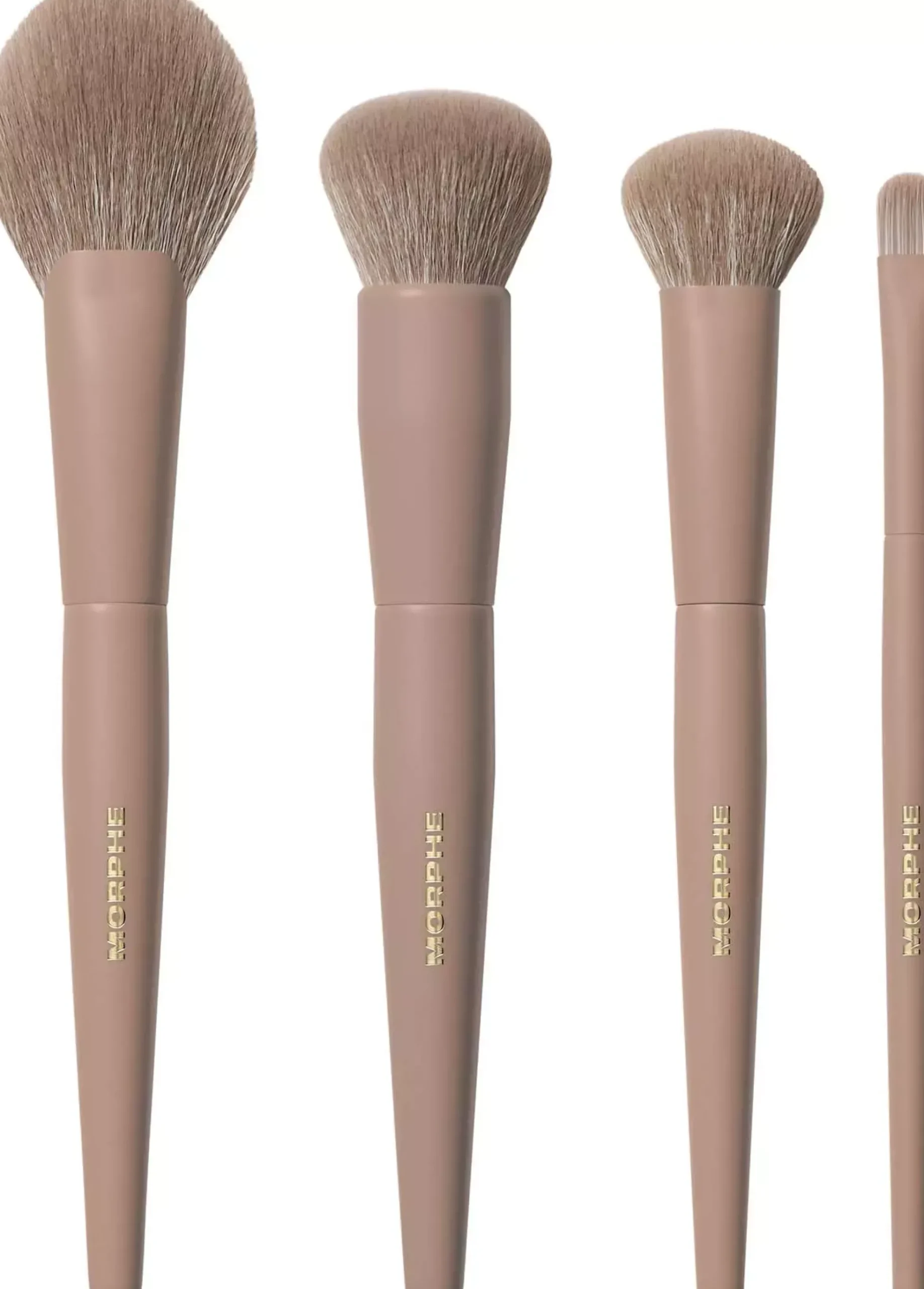 Morphe Iced Mocha 4-Piece Face Brush Set