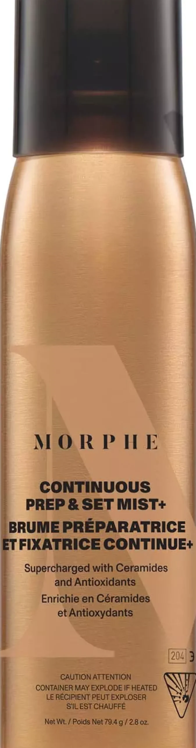 Morphe Jumbo Continuous Prep & Set Mist+ Supercharged With Antioxidants And Ceramides Jumbo