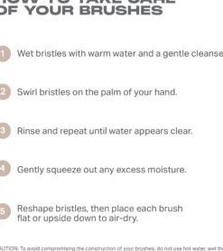 Morphe Oat Latte 5-Piece Face & Eye Brush Set